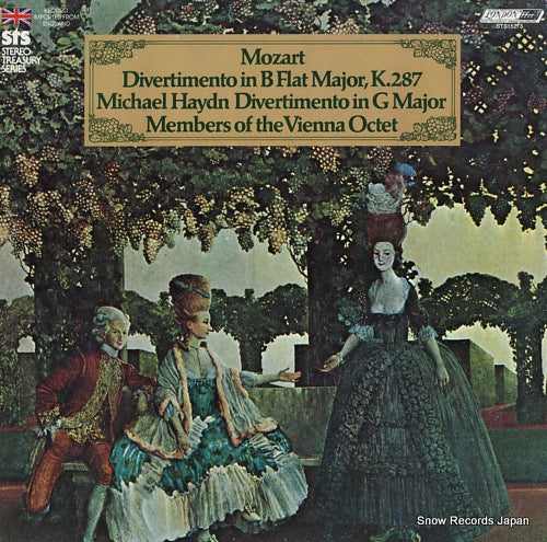 MEMBERS OF THE VIENNA OCTET mozart; divertimento in b flat major, k.287 STS15273