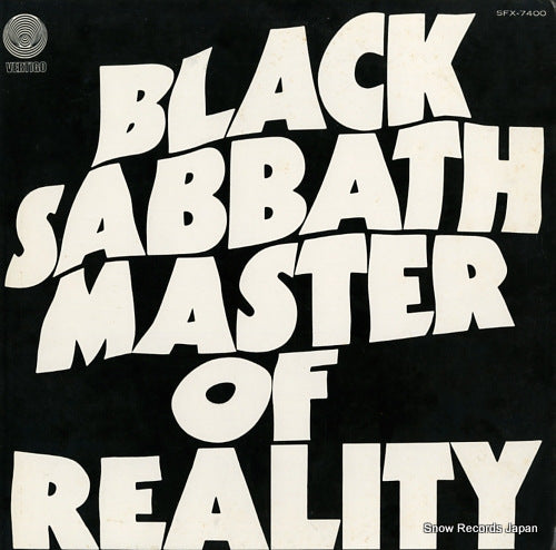 BLACK SABBATH masters of reality SFX-7400