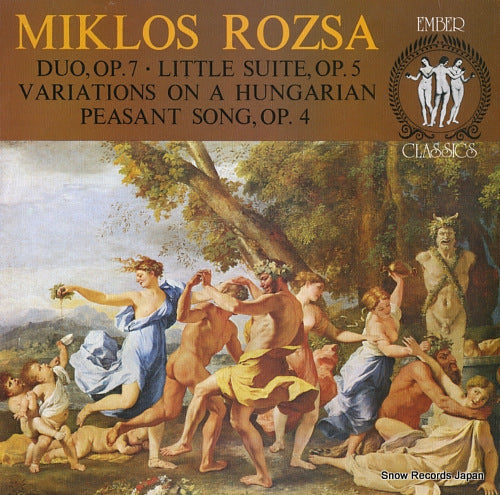 ROZSA, MIKLOS rozsa; duo, op.7 ECL9043