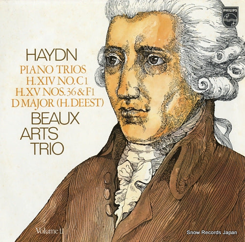 BEAUX ARTS TRIO haydn; piano trios h.xv no.c1 / volume11 9500472
