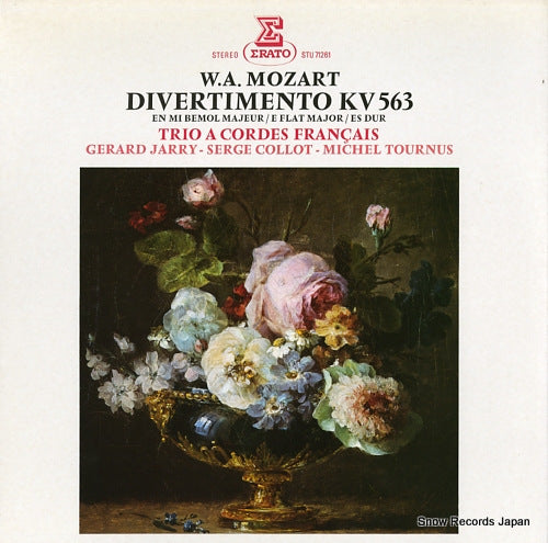 TRIO A CORDES FRANCAIS mozart; divertimento kv563 STU71261