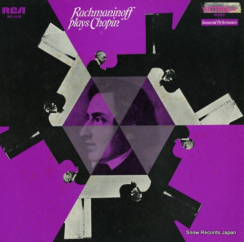 RACHMANINOV, SERGEI rachmaninoff play chopin VIC-1534