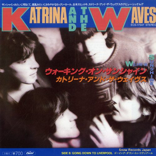 KATRINA AND THE WAVES walking on sunshine ECS-17547