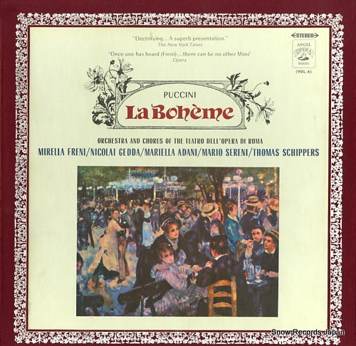 SCHIPPERS, THOMAS puccini; "la boheme" AA.9245-6