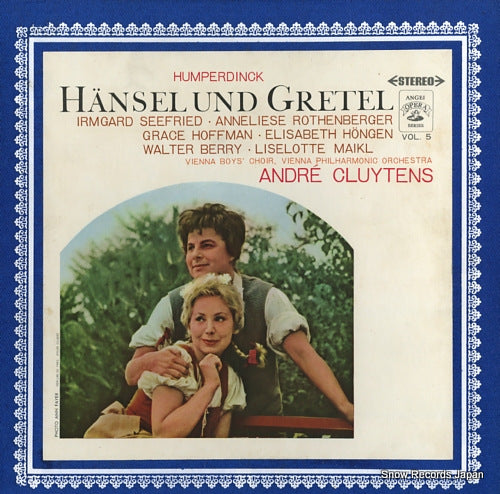 CLUYTENS, ANDRE humperdinck; "hansel und gretel" AA-9110-1