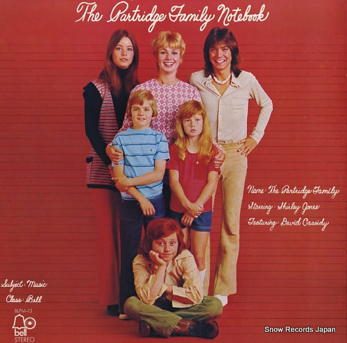 PARTRIDGE FAMILY FEATURING DAVID CASSIDY, THE the partridge family notebook BLPM-13