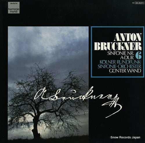 WAND, GUNTER bruckner; sinfonie nr.6 a-dur 1C065-99672