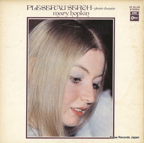 HOPKIN, MARY pleserau serch (plaisir d'amour) OP-80198