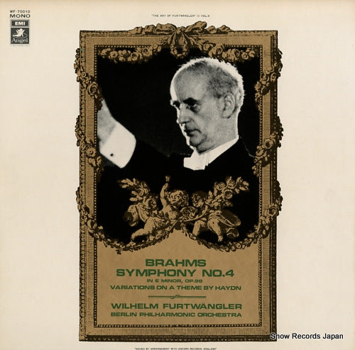 FURTWANGLER, WILHELM brahms; symphony no.4 in e minor, op.98 WF-70010