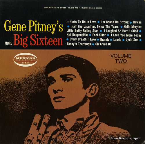 PITNEY, GENE gene pitney's more big sixteen volume two MS3043