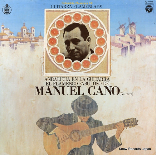 CANO, MANUEL andalucia en la guitarra / el flamenco fabuloso de manuel cano ZQ-7009-H