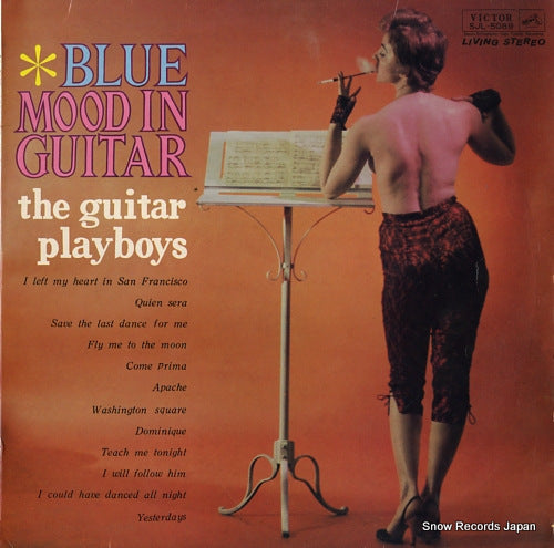 GUITAR PLAYBOYS, THE blue mood in guitar SJL-5089