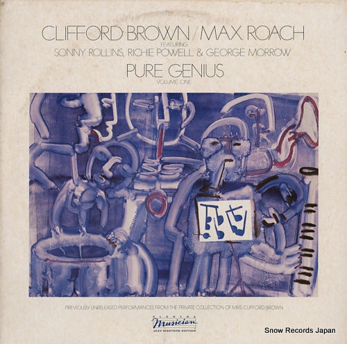BROWN, CLIFFORD, AND MAX ROACH pure genius (volume one) E1-60026
