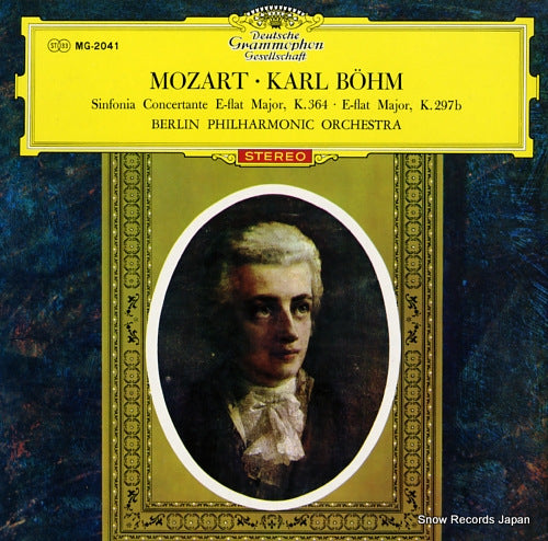 BOHM, KARL mozart; sinfonia concertante e-flat major k.364 MG2041