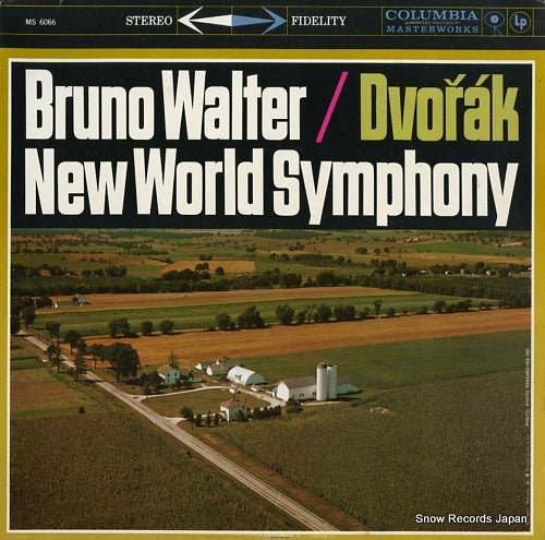 WALTER, BRUNO dvorak; new world symphony MS6066