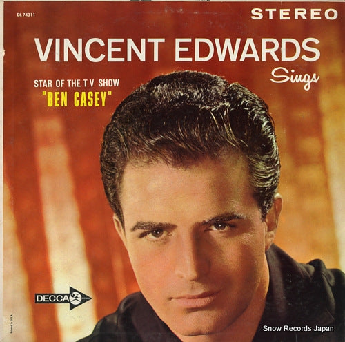 EDWARDS, VINCE vincent edwards sings DL74311
