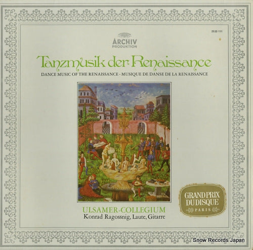 ULSAMER-COLLEGIUM dance music of the renaissance 2533111