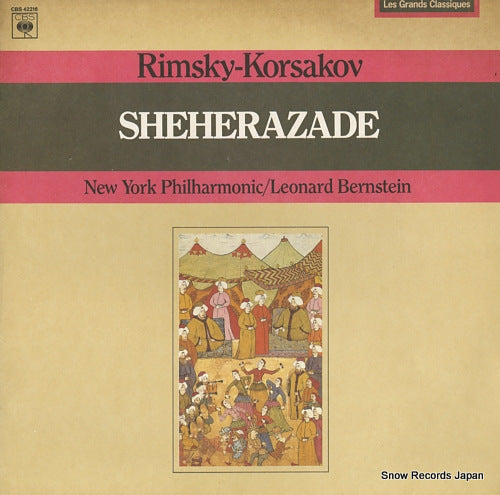 BERNSTEIN, LEONARD rimsky-korsakov; sheherazade CBS42216