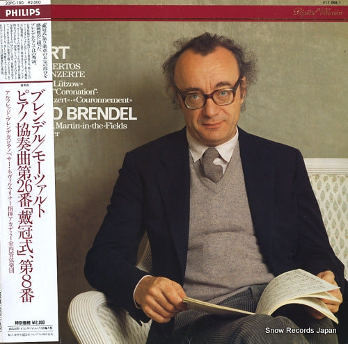 BRENDEL, ALFRED mozart; piano concertos no.8 kv246 "lutzow", no.26 kv537 "coronation" 411468-1 / 20PC-180