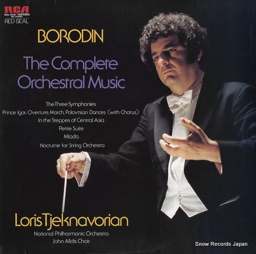 TJEKNAVORIAN, LORIS borodin; the complete orchestral music RVC-7576-78