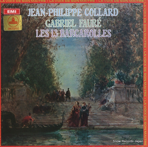 COLLARD, JEAN-PHILIPPE faure; les 13 barcarolles 2C069-11328