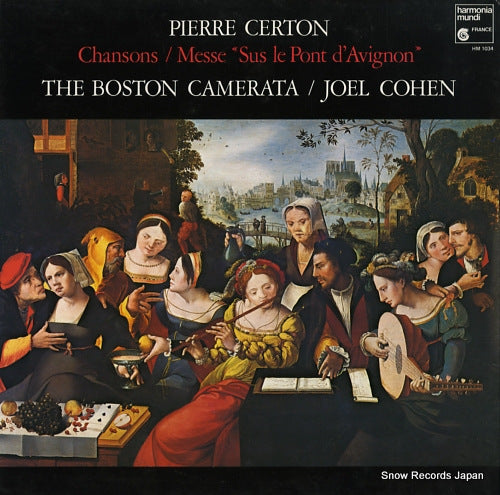 BOSTON CAMERATA, THE certon; chansons / messe "sus le pont d'avignon" HM1034