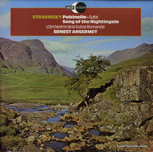 ANSERMET, ERNEST stravinsky; pulcinella-suite / song of the nightingale ECS776