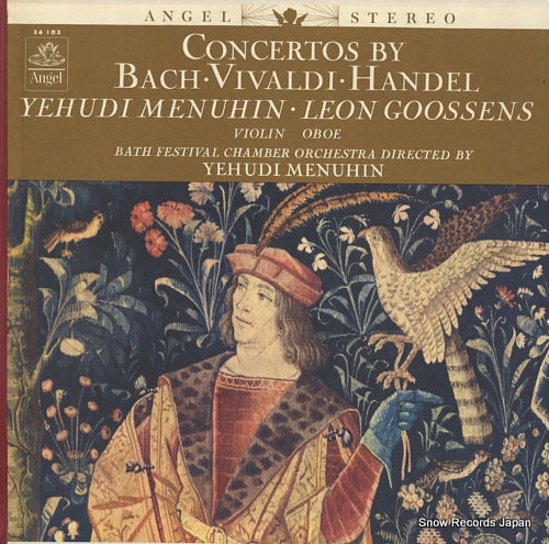 MENUHIN, YEHUDI / LEON GOOSSENS concertos by bach, vivaldi, handel 36103
