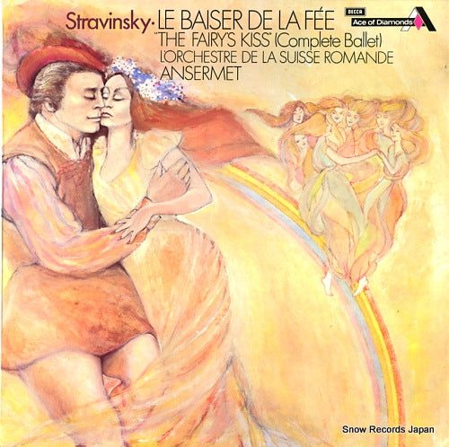 ANSERMET, ERNEST stravinsky; le baiser de la fee "the fairy's kiss"(complete ballet) SDD244