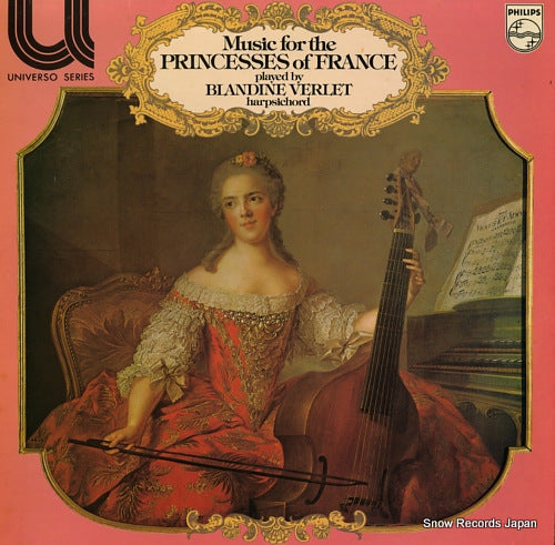 VERLET, BLANDINE music for the princesses of france 6581013