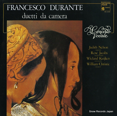 CONCERTO VOCALE durante; duetti da camera VIC-2299