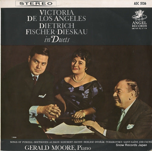 DE LOS ANGELES, VICTORIA / DIETRICH FISCHER-DIESKAU in duets ASC-5136