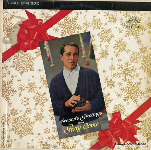 COMO, PERRY season's greetings from perry como LSP-2066