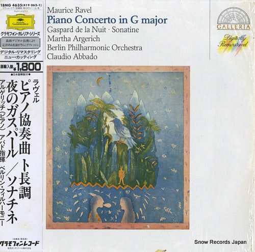 ARGERICH, MARTHA ravel; piano concerto in g major 18MG4635/419062-1