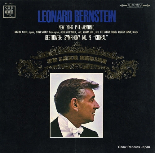 BERNSTEIN, LEONARD beethoven; symphony no.9 "choral" WX-6-C