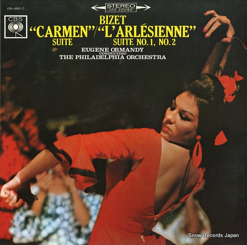 ORMANDY, EUGENE bizet; "carmen" suite / "l'arlesienne" suite no.1, no.2 OS-482-C