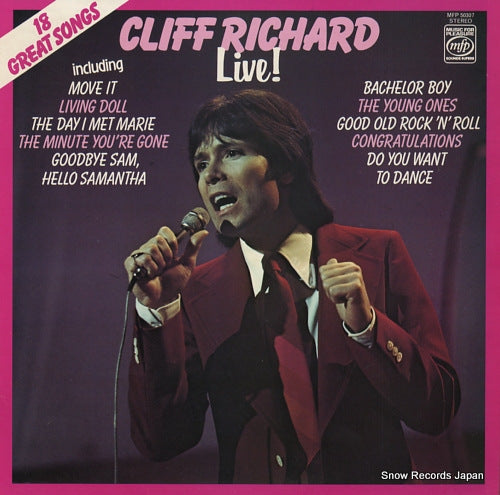RICHARD, CLIFF live! MFP50307