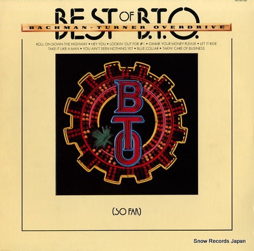 BACHMAN-TURNER OVERDRIVE best of b.t.o.(so far) SRM-1-1101