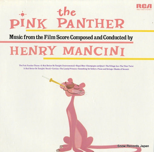 MANCINI, HENRY the pink panther ANL1-1389