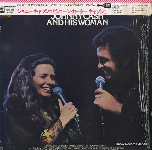 CASH, JOHNNY, AND JUNE CARTER CASH johnny cash and his woman SOPL231