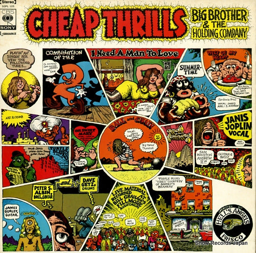 JOPLIN, JANIS  cheap thrills SOPL105