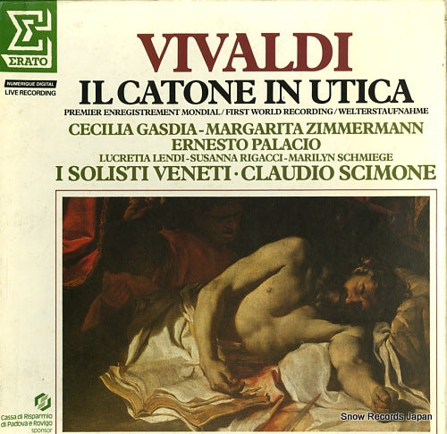 SCIMONE, CLAUDIO / I SOLISTI VENETI vivaldi; il catone in utica NUM75204