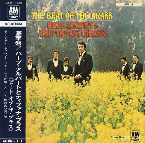 ALPERT, HERB, AND THE TIJUANA BRASS the beat of the brass AML19