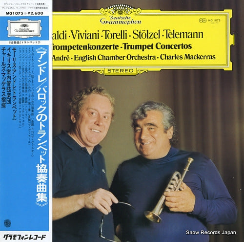 ANDRE, MAURICE / CHARLES MACKERRAS vivaldi/viviani/torelli/stolzel/telemann; trumpet concertos MG1075