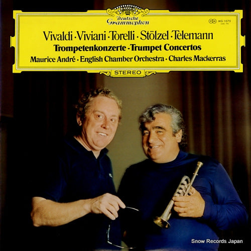 ANDRE, MAURICE / CHARLES MACKERRAS vivaldi/viviani/torelli/stolzel/telemann; trumpet concertos MG1075
