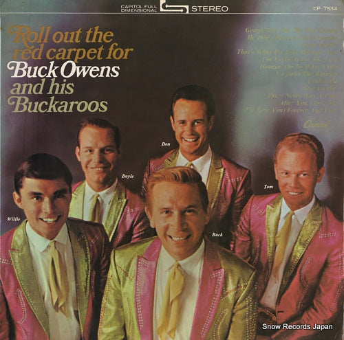 OWENS, BUCK, AND HIS BUCKAROOS roll out the red carpet CP-7534
