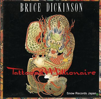 DICKINSON, BRUCE tattooed millionaire 12EMP138