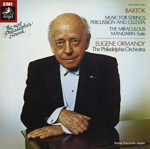 ORMANDY, EUGENE bartok; music for strings, percussion and celesta EAC-80525