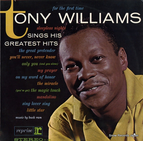 WILLIAMS, TONY sings his greatest hits SJET-7088