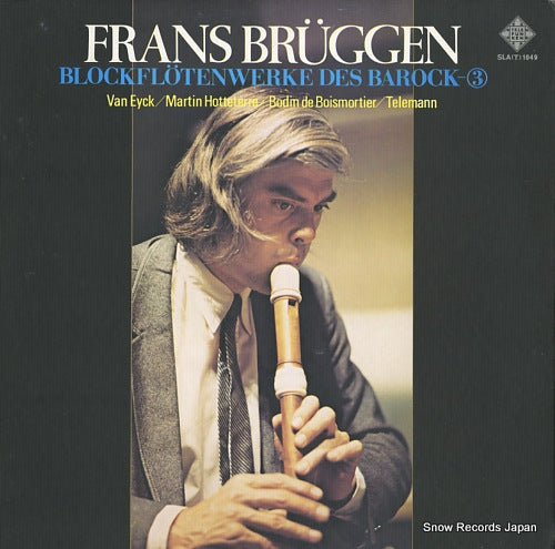 BRUGGEN, FRANS blockflotenwerke des barock-3 SLA(T)1049